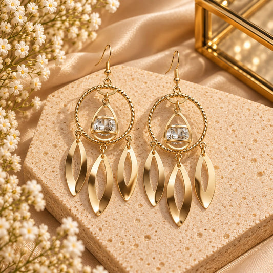 Golden Circle Earrings